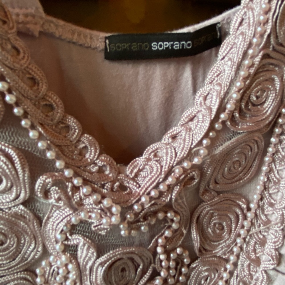 Blush mini dress/tunic - Picture 3 of 4